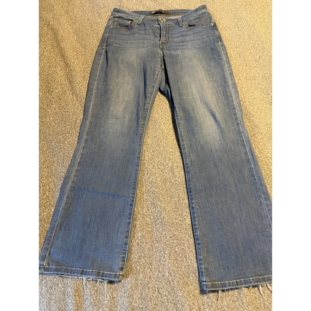 Levis 529 Jeans Womens 32 Blue Curvy Bootcut Dark‎ Wash Denim Mid Rise